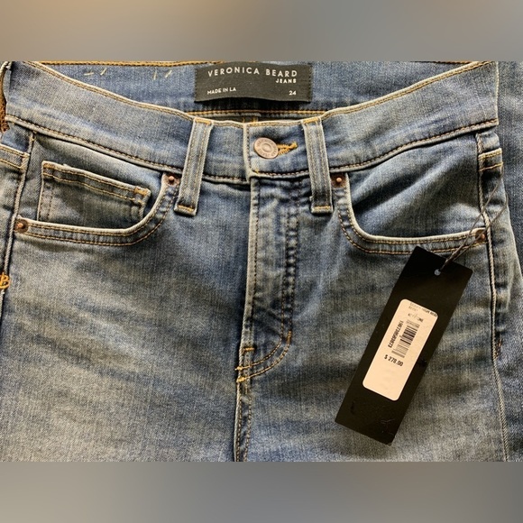 Veronica Beard Debbie High Rise Stretch Skinny Jeans - Picture 14 of 17